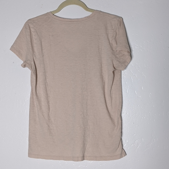 Madewell Whisper Cotton V Neck Pocket Tee - Picture 4 of 9